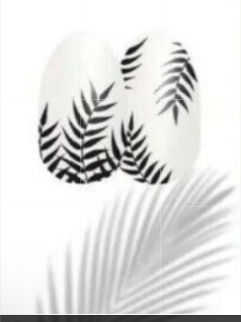 Color Street PALM BEFORE THE STORM FDL040 nip real nail polish strips overlay